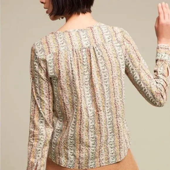 Anthropologie Maeve Gelise Floral Blouse - Picture 14 of 14